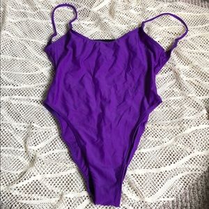 Once piece swimsuit! 💜